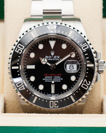 2021 Rolex Sea-Dweller "Red Letters" 43MM Black Dial Oyster Bracelet (126600)