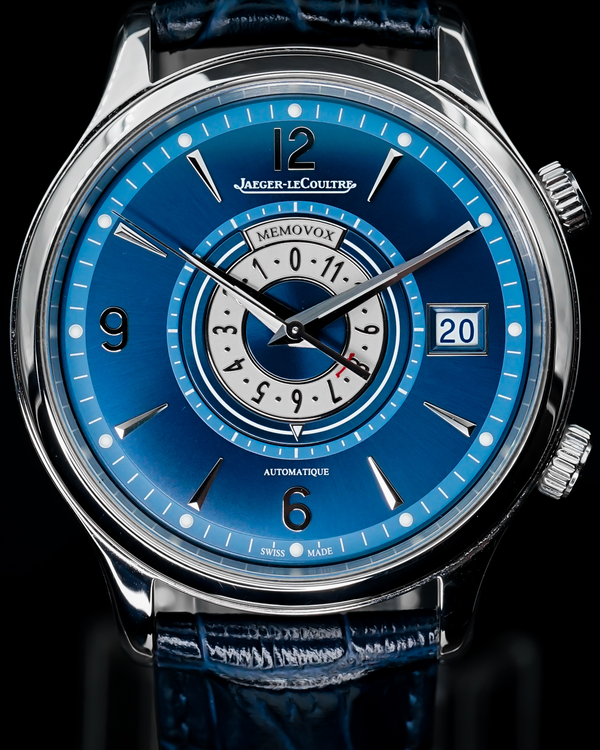 2020 Jaeger-LeCoultre Master Memovox L.E. 40MM Blue Dial Leather Strap (Q410848J)