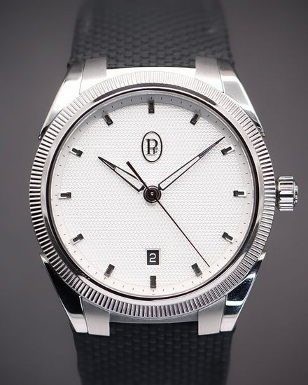 2026 Parmigiani Fleurier Tonda 41MM Silver Dial Rubber Strap (PFC930-1020001-400182)