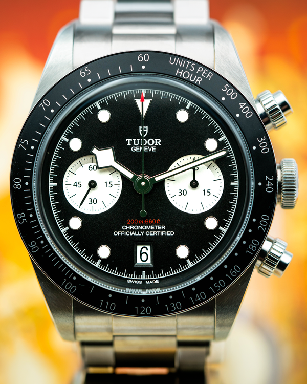 2024 Tudor Black Bay Chrono 41MM Black Dial Steel Bracelet (79360N)