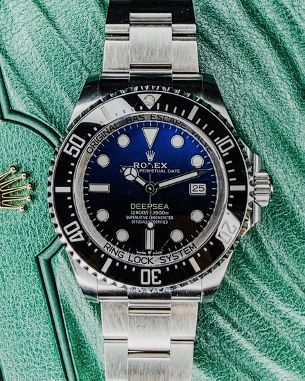 2025 Rolex Sea-Dweller Deepsea "James Cameron" 44MM Blue Dial Oyster Bracelet (136660)