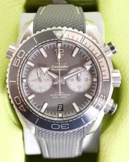 2024 Omega Seamaster Planet Ocean 45.5MM Grey Dial Rubber Strap (215.32.46.51.01.004)