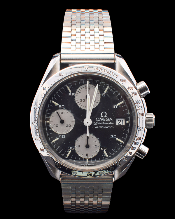 Omega Speedmaster 39MM Black Dial Steel Bracelet (3511.50)