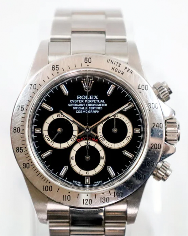 1999 Rolex Datejust 40MM Black Dial Oyster Bracelet (16520)