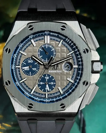 No Reserve - 2020 Audemars Piguet Royal Oak Offshore Chronograph 44MM Grey Dial Rubber Strap (26400IO.OO.A004CA.02)