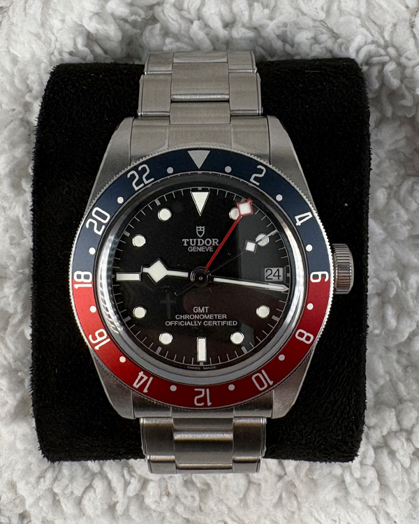 2025 Tudor Black Bay GMT “Pepsi” 41MM Black Dial Steel Bracelet (79830RB)