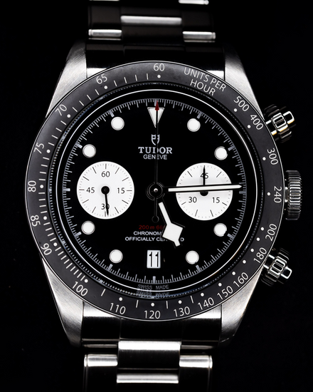 2023 Tudor Black Bay Chrono 41MM Black Dial Steel Bracelet (79360N)
