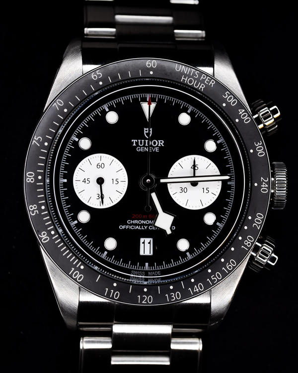 2023 Tudor Black Bay Chrono 41MM Black Dial Steel Bracelet (M79360N-0011)