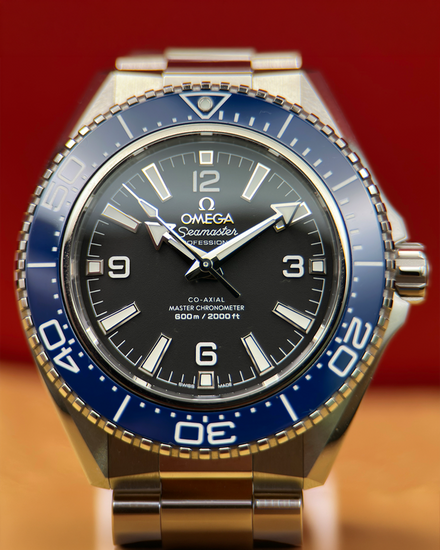 2026 Omega Seamaster Planet Ocean 600M 42MM Black Dial Steel Bracelet (217.30.42.21.01.002)