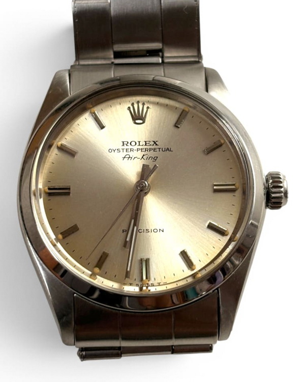 Rolex Air-King 34MM Silver Dial Oyster Bracelet (5500)