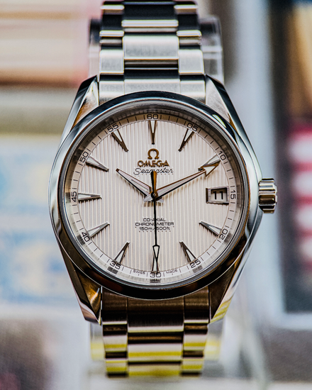 2016 Omega Seamaster Aqua Terra 150M 41.5MM White Dial Steel Bracelet (231.10.42.21.02.001)