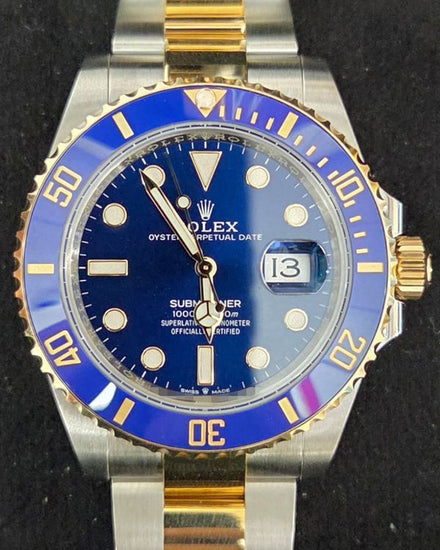 2026 Rolex Submariner Date "Bluesy" 41MM Blue Dial Two-Tone Oyster Bracelet (126613LB)