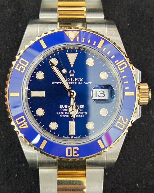 2026 Rolex Submariner Date "Bluesy" 41MM Blue Dial Two-Tone Oyster Bracelet (126613LB)