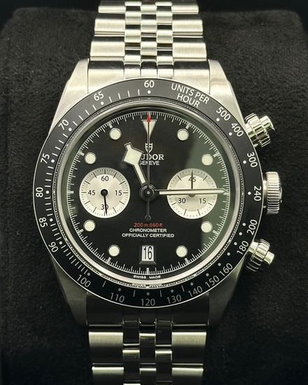 2026 Tudor Black Bay Chrono 41MM Black Dial Steel Bracelet (79360N)