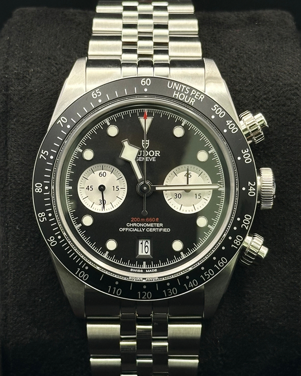 2026 Tudor Black Bay Chrono 41MM Black Dial Steel Bracelet (79360N)