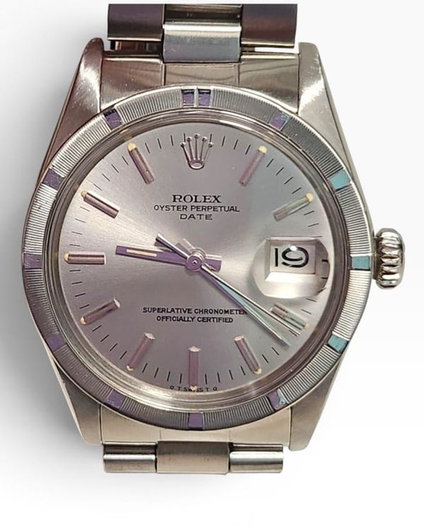 Rolex Oyster Perpetual Date 34MM Silver Dial Oyster Bracelet (1501)