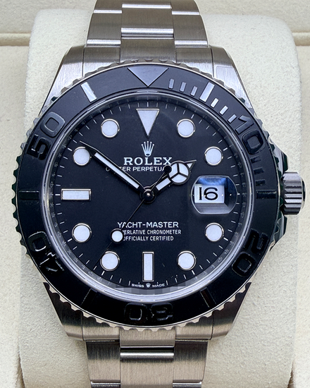 2026 Rolex Yacht-Master 42MM Black Dial Titanium Oyster Bracelet (226627)