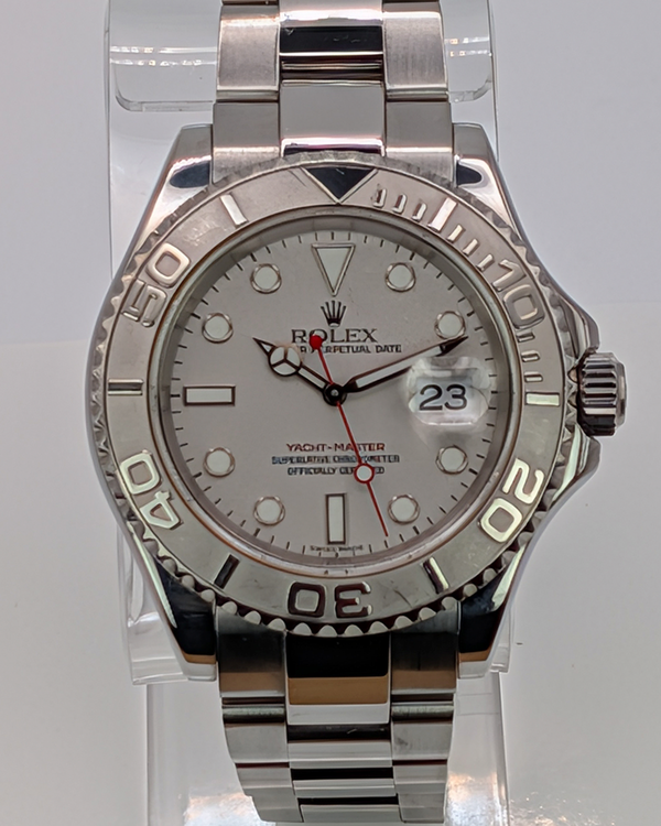 2001 Rolex Yacht-Master 40MM Silver Dial Oyster Bracelet (16622)