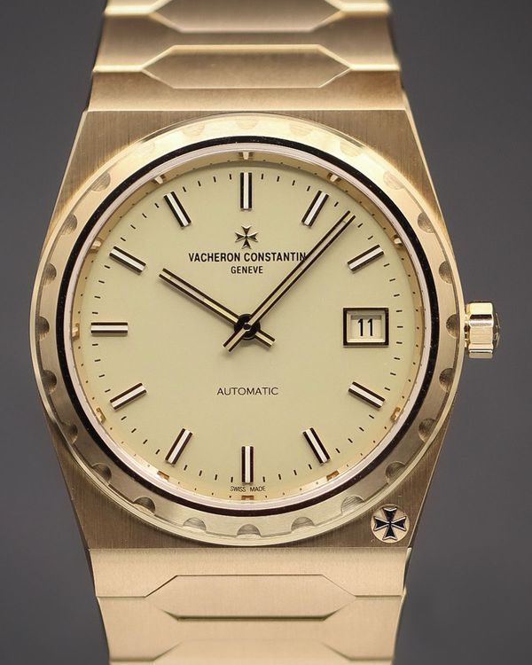 2025 Vacheron Constantin Historiques 222 37MM Champagne Dial Yellow Gold Bracelet (4200H/222J-B935)