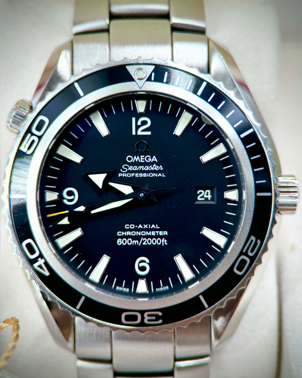 Omega Seamaster Planet Ocean 600M 45.5MM Blue Dial Steel Bracelet (2200.50.00)