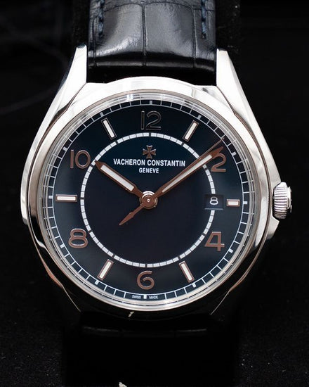 2020 Vacheron Constantin Fiftysix 40MM Blue Dial Leather Strap (4600E/000A-B487)