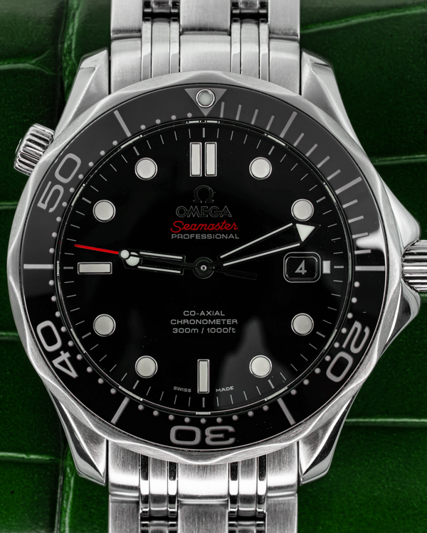 2025 Omega Seamaster Diver 300M 41MM Black Dial Steel Bracelet (212.30.41.20.01.003)