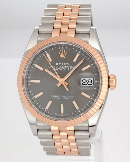 2025 Rolex Datejust 36MM Slate Dial Two-Tone Jubilee Bracelet (126231)