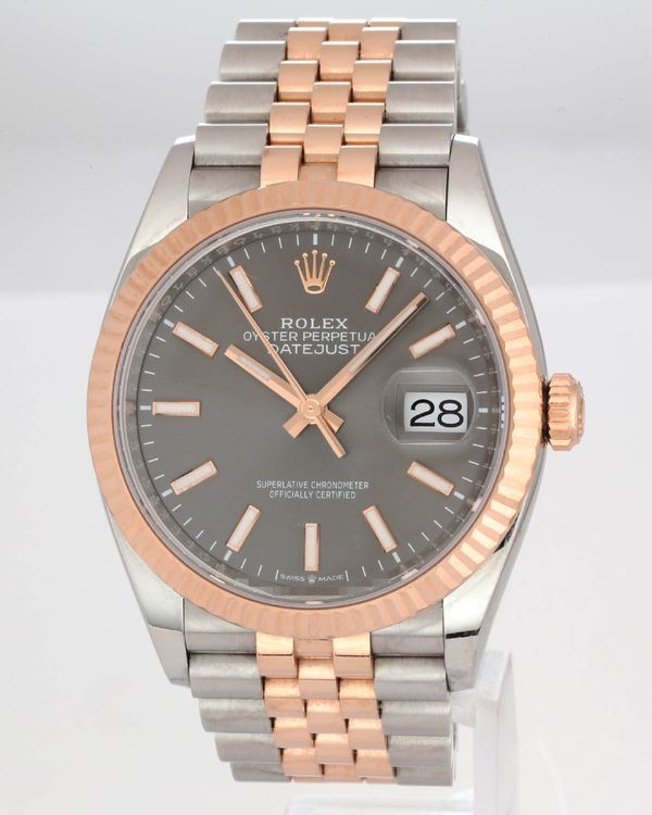 2025 Rolex Datejust 36MM Slate Dial Two-Tone Jubilee Bracelet (126231)