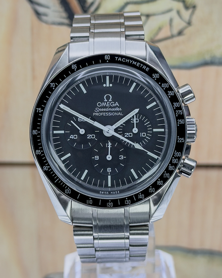2020 Omega Speedmaster Professional Moonwatch 42MM Black Dial Steel Bracelet (311.30.42.30.01.005)
