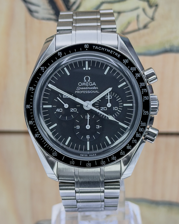 2020 Omega Speedmaster Professional Moonwatch 42MM Black Dial Steel Bracelet (311.30.42.30.01.005)