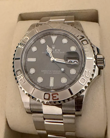 2026 Rolex Yacht-Master 40MM Slate Dial Oyster Bracelet (126622)