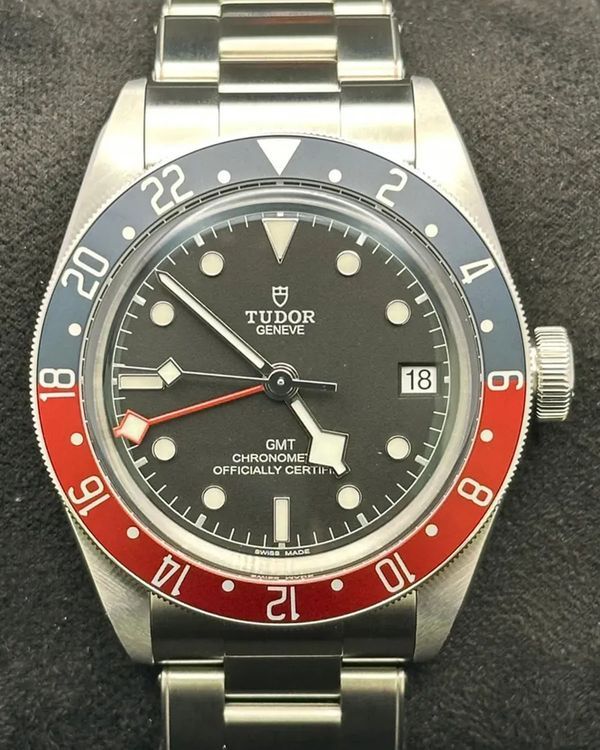 No Reserve - 2026 Tudor Black Bay GMT "Pepsi" 41MM Black Dial Steel Bracelet (79830RB)
