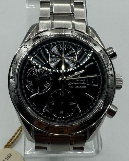 Omega Speedmaster Date 39MM Black Dial Steel Bracelet (3513.50.00)