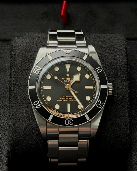 2025 Tudor Black Bay '54 37MM Black Dial Steel Bracelet (79000N)