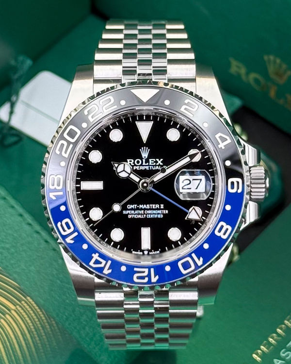 2026 Rolex GMT-Master II "Batgirl" 40MM Black Dial Jubilee Bracelet (126710BLNR)