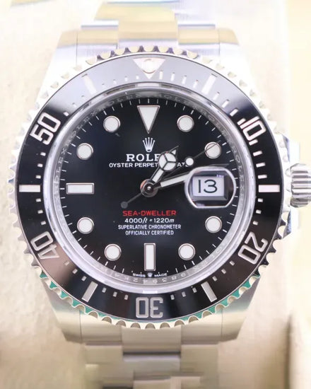 2019 Rolex Sea-Dweller "Red Letters 50th Anniversary" 43MM Black Dial Oyster Bracelet (126600)