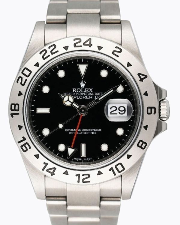 2008 Rolex Explorer II 40MM Black Dial Oyster Bracelet (16570)