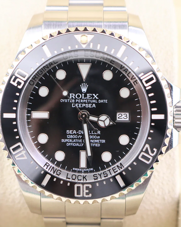 2012 Rolex Sea-Dweller Deepsea 44MM Black Dial Oyster Bracelet (116660)