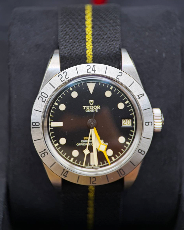 2025 Tudor Black Bay Pro 39MM Black Dial Textile Strap (M79470-0002)