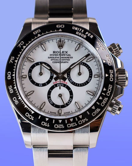 2026 Rolex Cosmograph Daytona "Panda" 40MM White Dial Oyster Bracelet (126500LN)