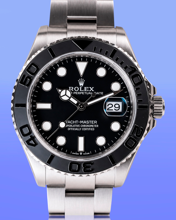 2026 Rolex Yacht-Master 42MM Black Dial Titanium Oyster Bracelet (226627)