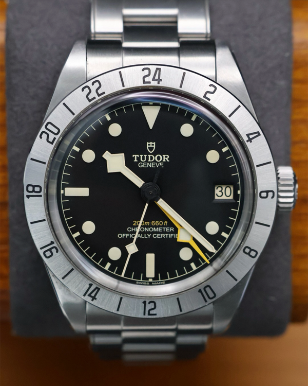 No Reserve - 2023 Tudor Black Bay Pro 39MM Black Dial Steel Bracelet (79470)