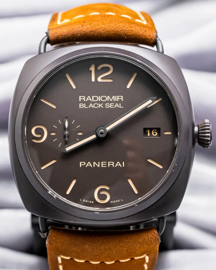 Panerai Radiomir Black Seal 3 Days 45MM Black Dial Leather (PAM00505)