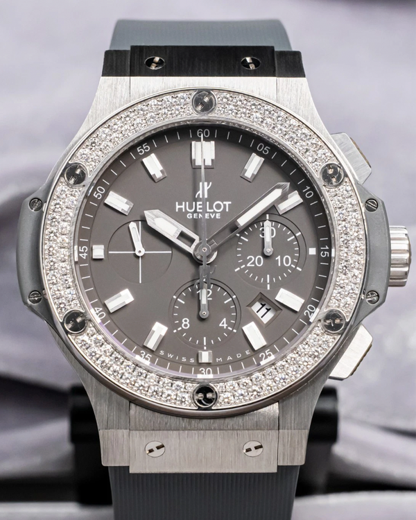 Hublot Big Bang "Earl Grey" 44MM Grey Dial Rubber Strap (301.ST.5020.GR.1104)