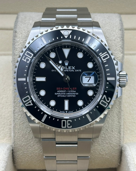 2023 Rolex Sea-Dweller "Red Letters 50th Anniversary" 43MM Black Dial Oyster Bracelet (126600)
