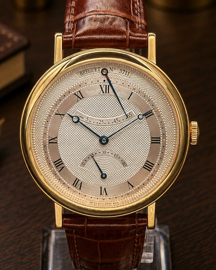 2021 Breguet Classique 39MM Silver Dial Leather Strap (5207BA/12/9V6)