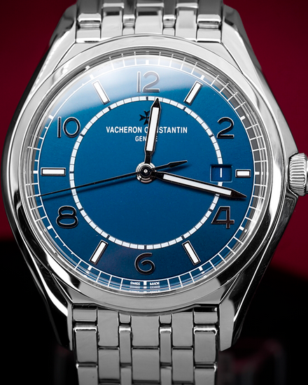 2021 Vacheron Constantin Fiftysix 40MM Blue Dial Steel Bracelet (4600E/110A-B487)