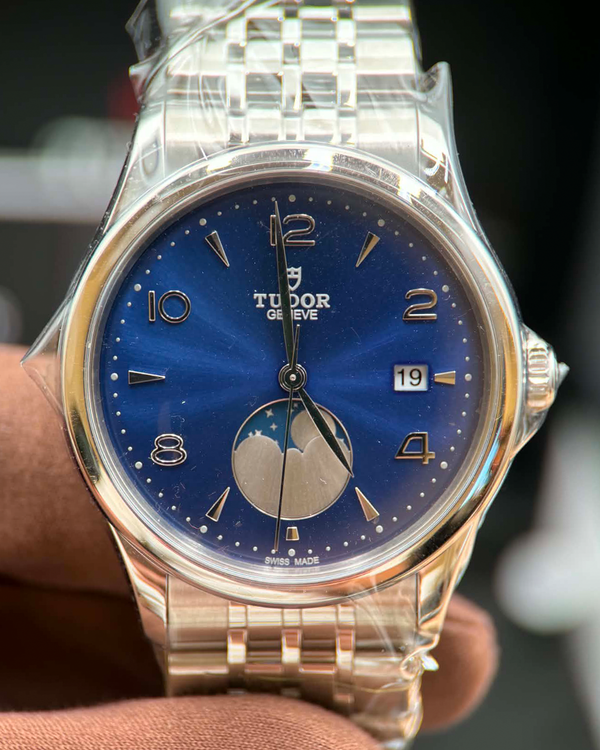2026 Tudor 1926 Luna 39MM Blue Dial Steel Bracelet (91560)