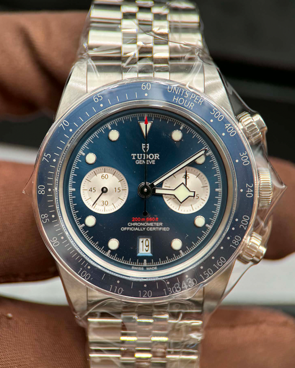 2026 Tudor Black Bay Chrono 41MM Blue Dial Steel Bracelet (79360B)