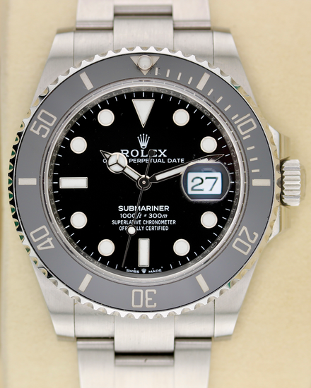 No Reserve - 2025 Rolex Submariner Date 41MM Black Dial Oyster Bracelet (126610LN)